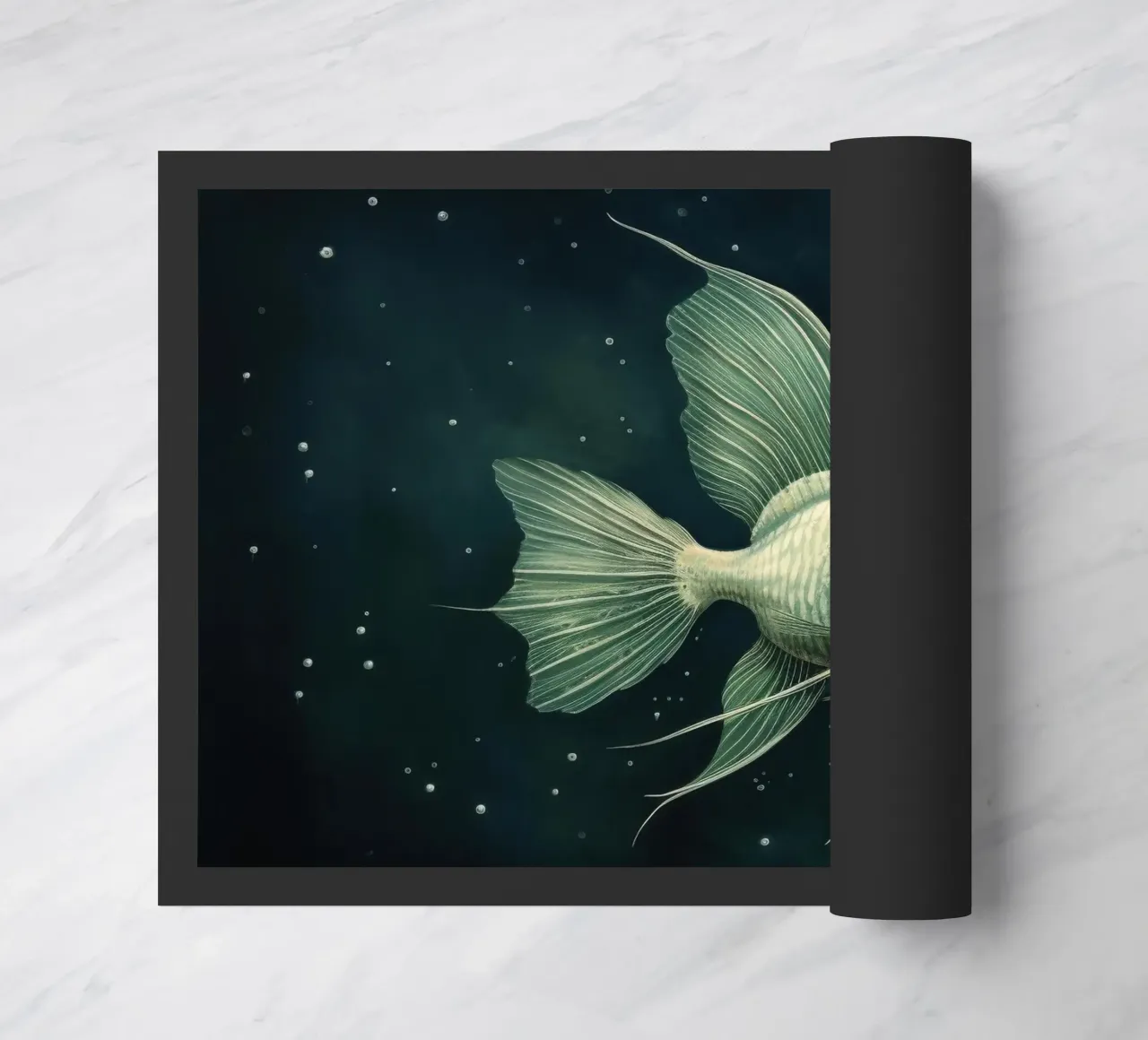 Minimo Angelfish zerbino da Minimal Animal Art