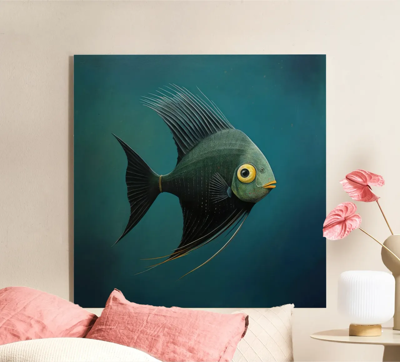 Minimo Angelfish plexiglass da Minimal Animal Art