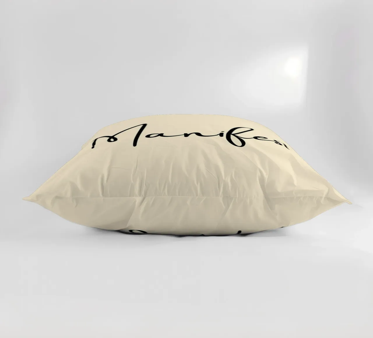 Manifest | Handwritten Typography Print cuscino da PrintCessStudio