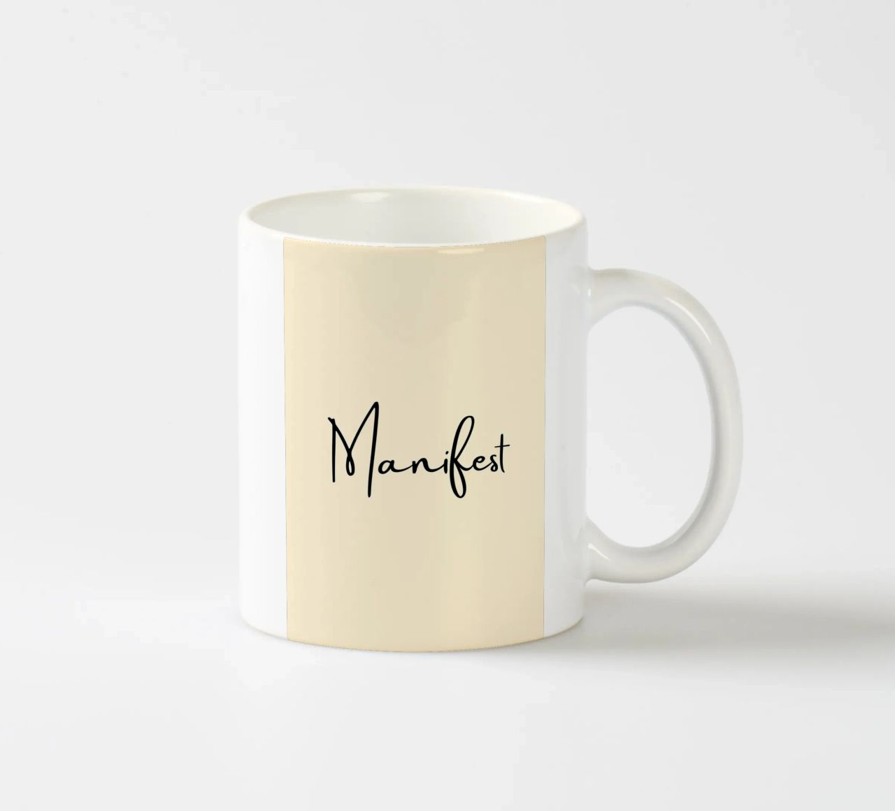 Manifest | Handwritten Typography Print tazza in ceramica da PrintCessStudio