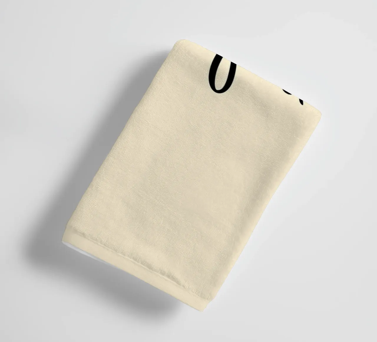 Manifest | Handwritten Typography Print asciugamano da bagno da PrintCessStudio