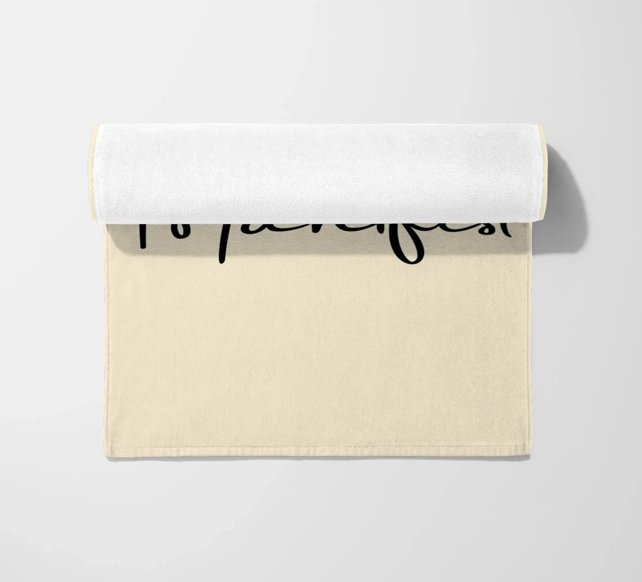 Manifest | Handwritten Typography Print telo mare da PrintCessStudio