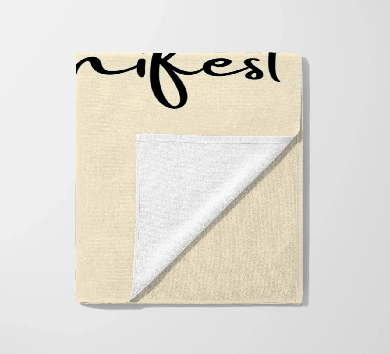 Manifest | Handwritten Typography Print telo mare da PrintCessStudio