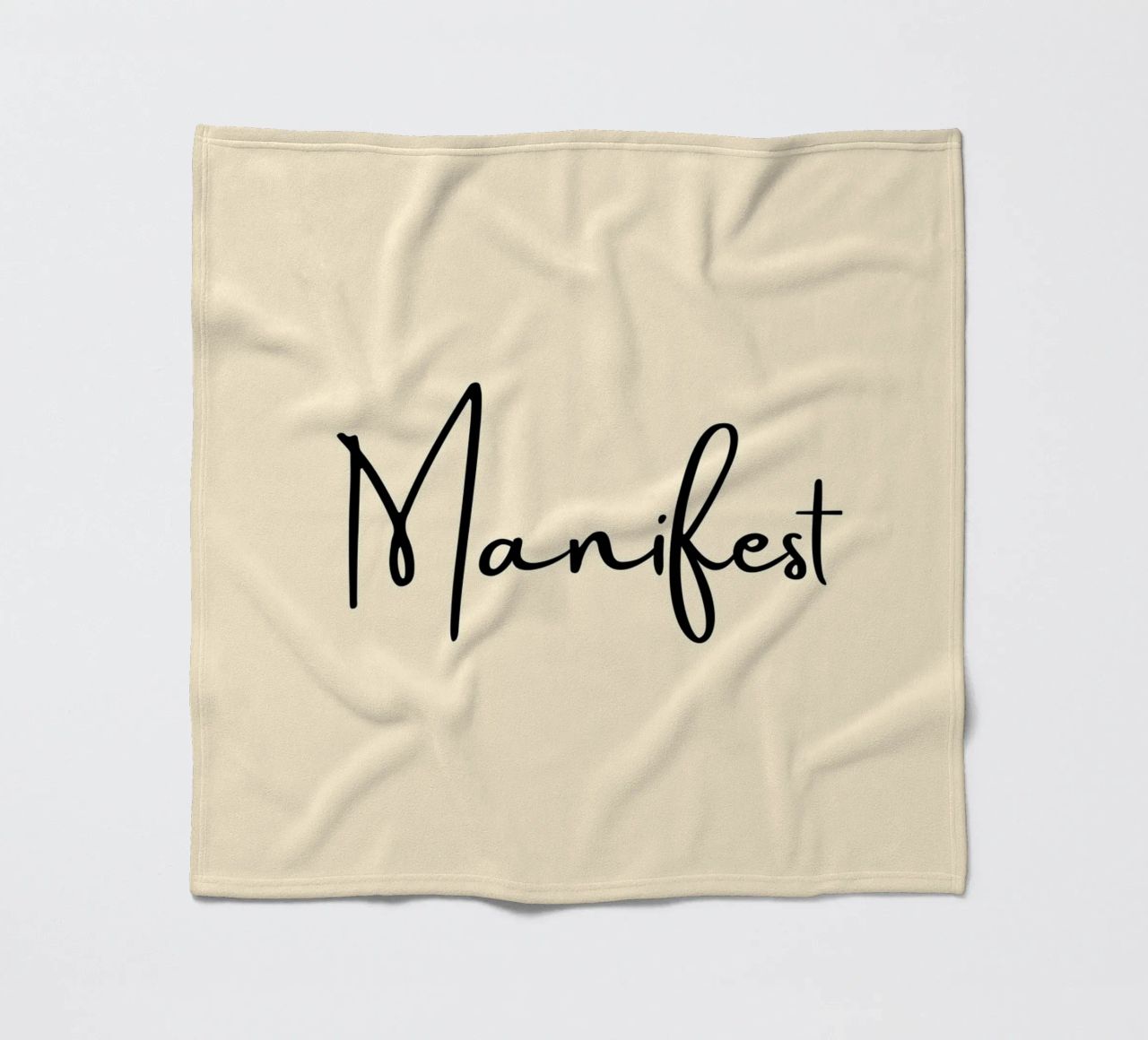 Manifest | Handwritten Typography Print coperta in pile da PrintCessStudio