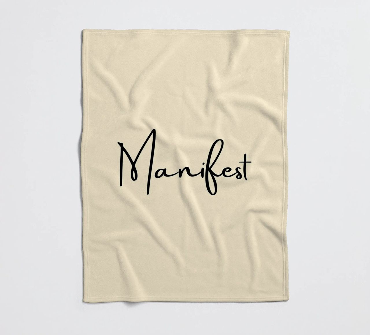 Manifest | Handwritten Typography Print coperta in pile da PrintCessStudio