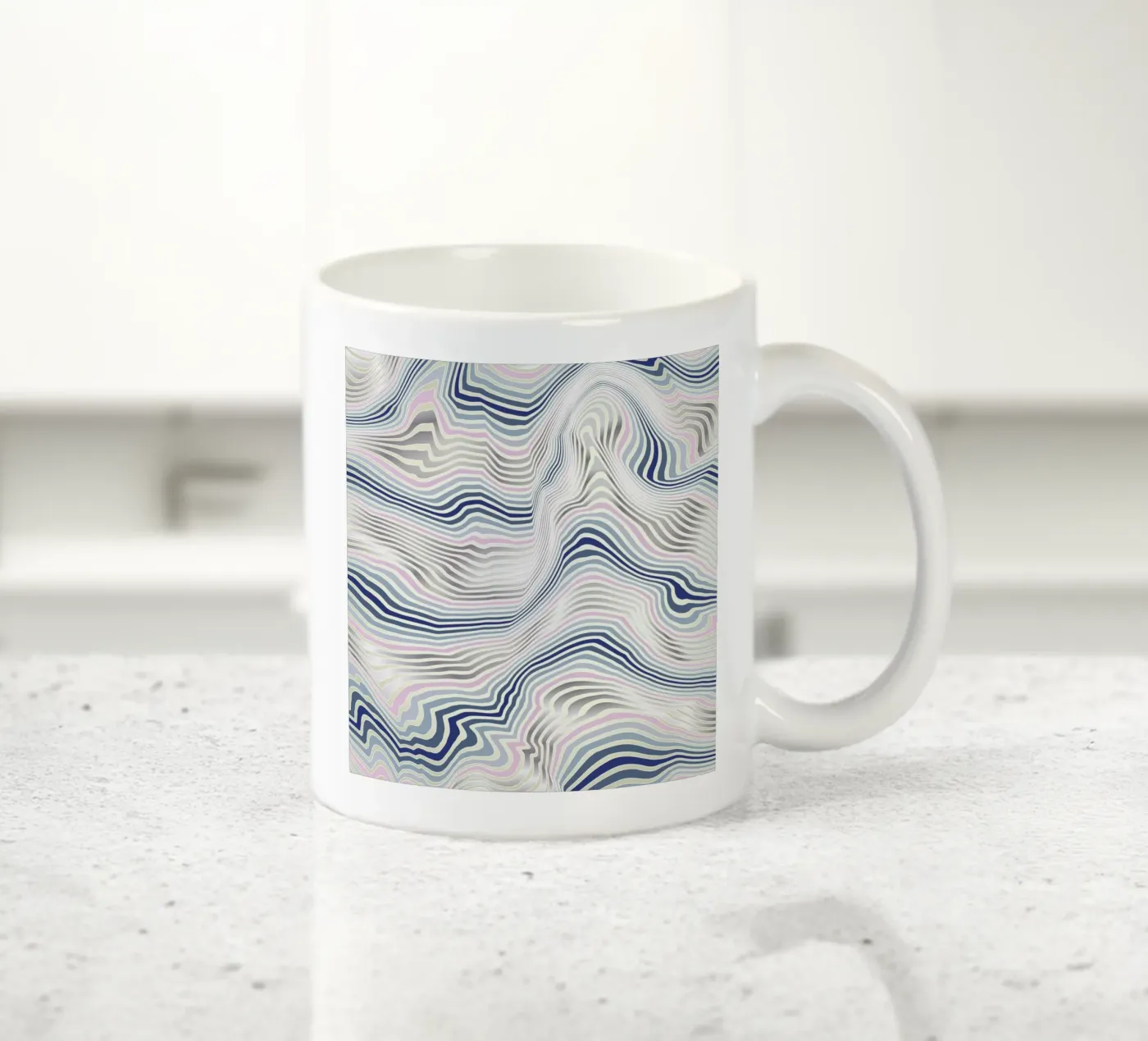 Cream ceramic mug by Angelo Cerantola