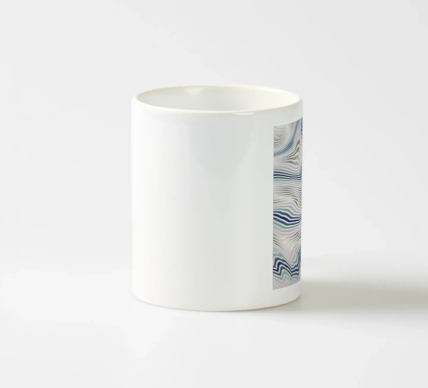 Cream ceramic mug by Angelo Cerantola