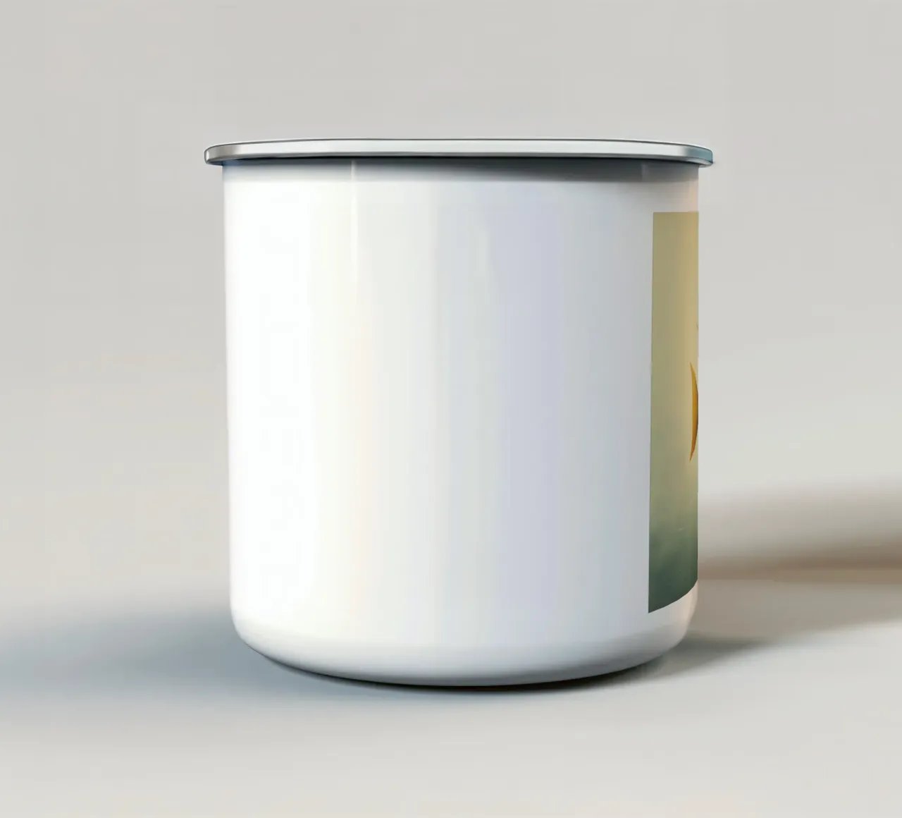 Pesce angelo minimo 4 tazza in smalto da Minimal Animal Art