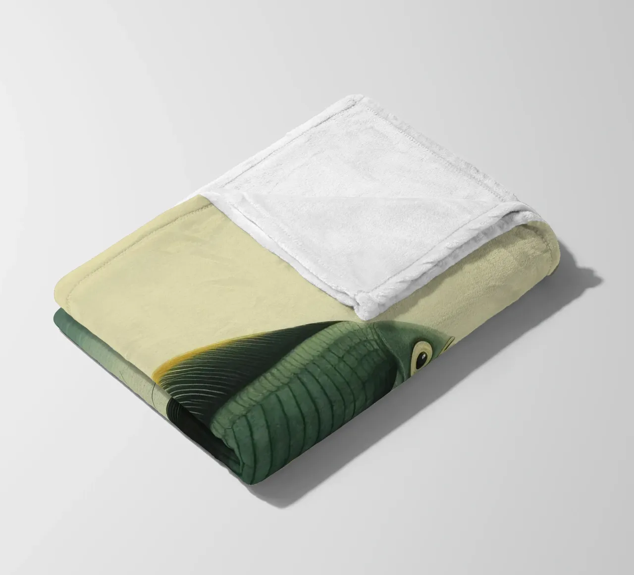 Pesce angelo minimo 4 coperta in pile da Minimal Animal Art
