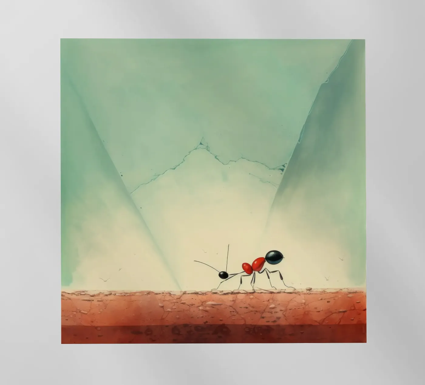 Minimum Ant pellicola backlit da Minimal Animal Art