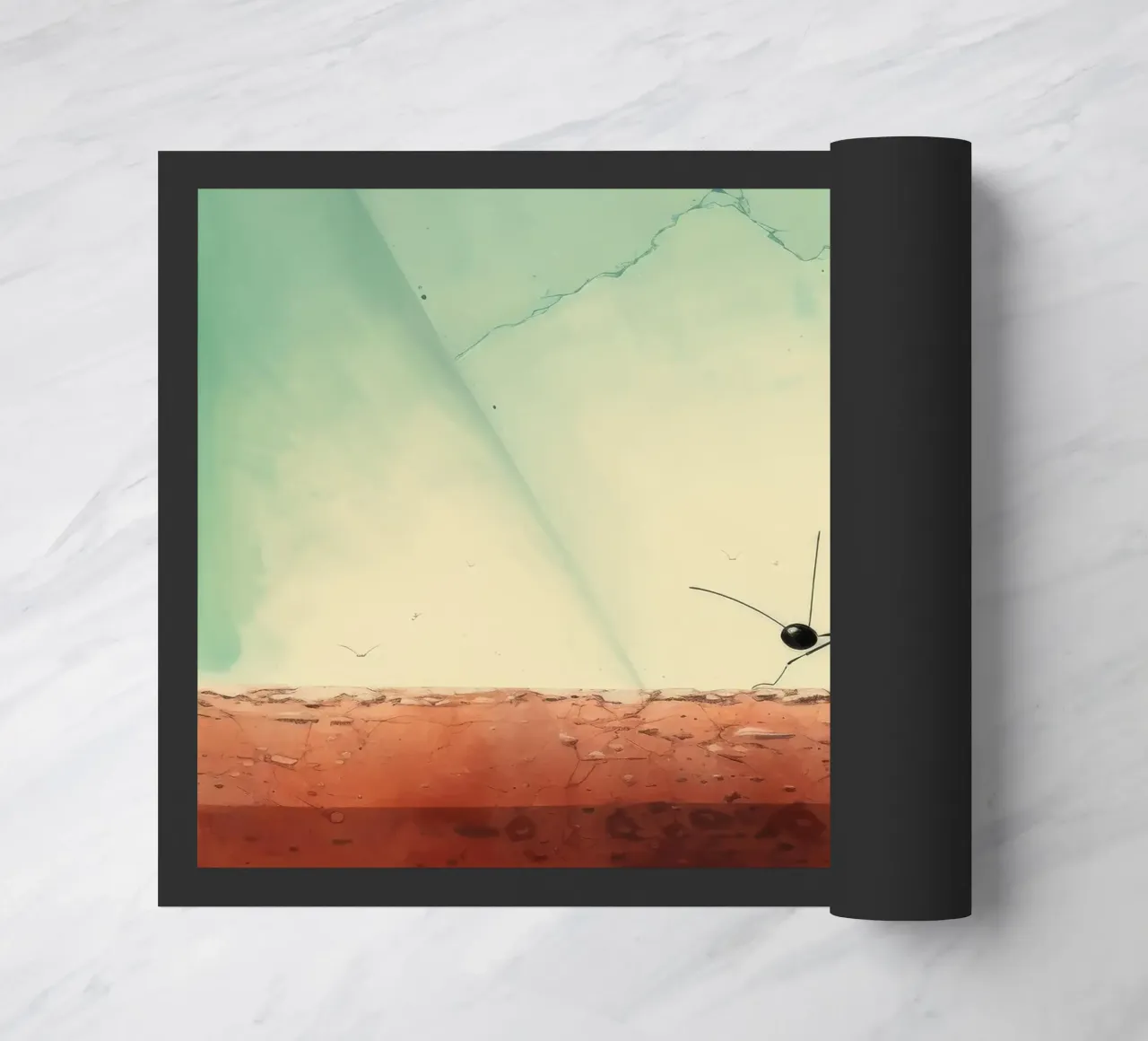 Minimum Ant doormat by Minimal Animal Art