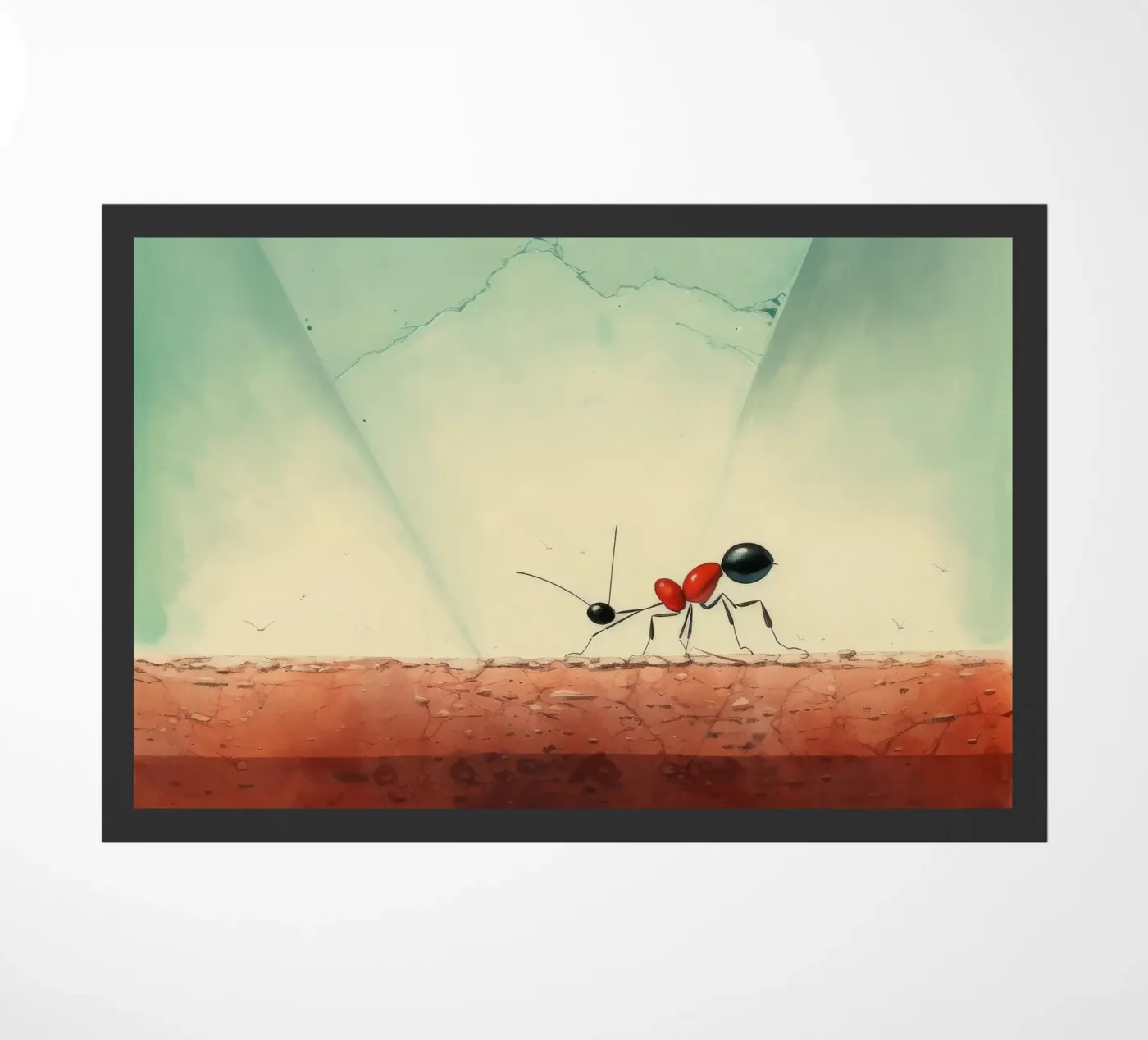 Minimum Ant doormat by Minimal Animal Art
