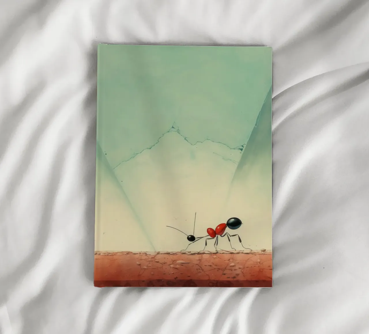 Minimale Ameise 2 Notizbuch von Minimal Animal Art