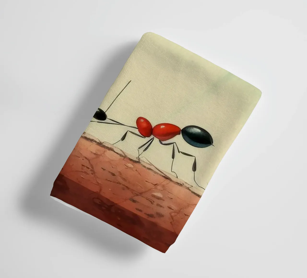 Minimal Ant 2 towel by Minimal Animal Art