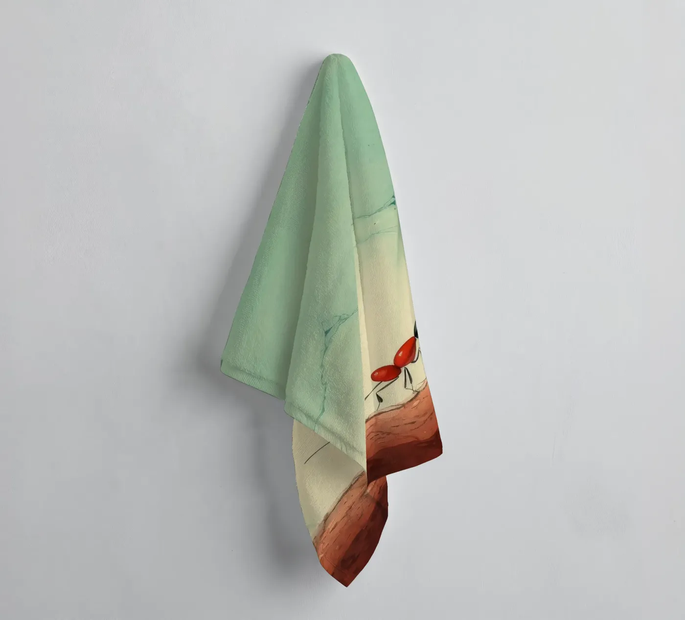 Minimum Ant towel by Minimal Animal Art