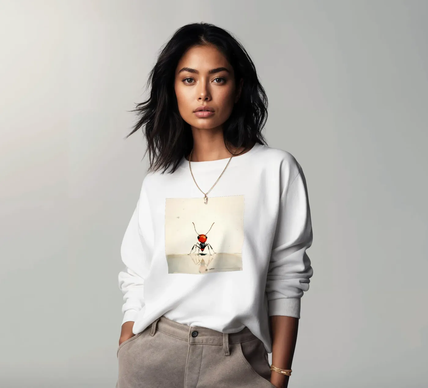 Minimum Ant felpa da Minimal Animal Art