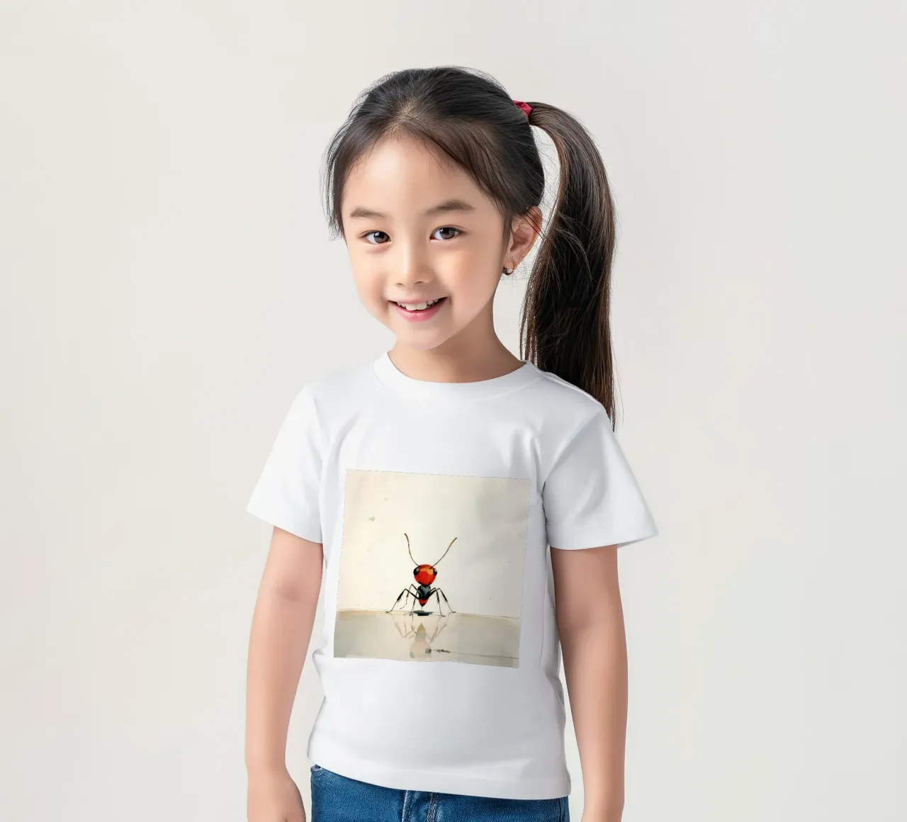 Minimum Ant t-shirt bambini da Minimal Animal Art