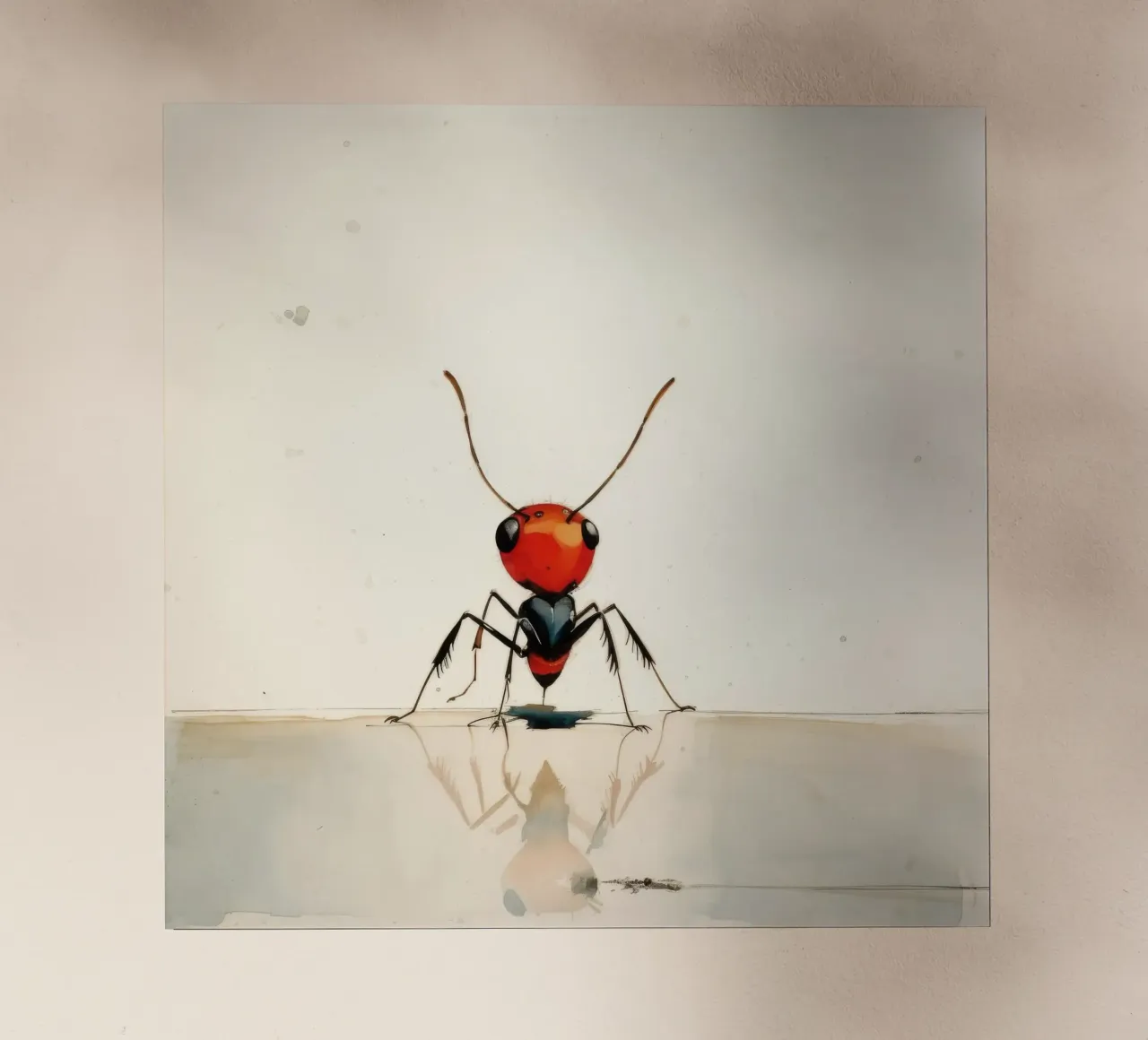 Minimum Ant pellicola backlit da Minimal Animal Art