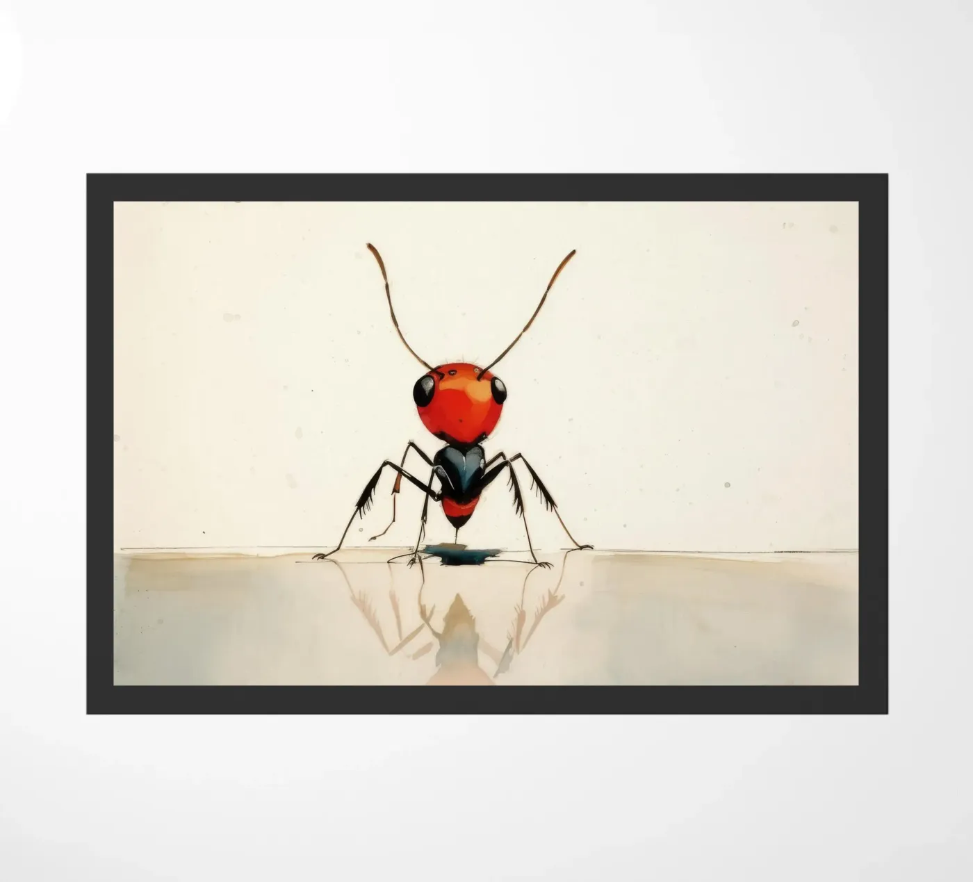Minimum Ant doormat by Minimal Animal Art