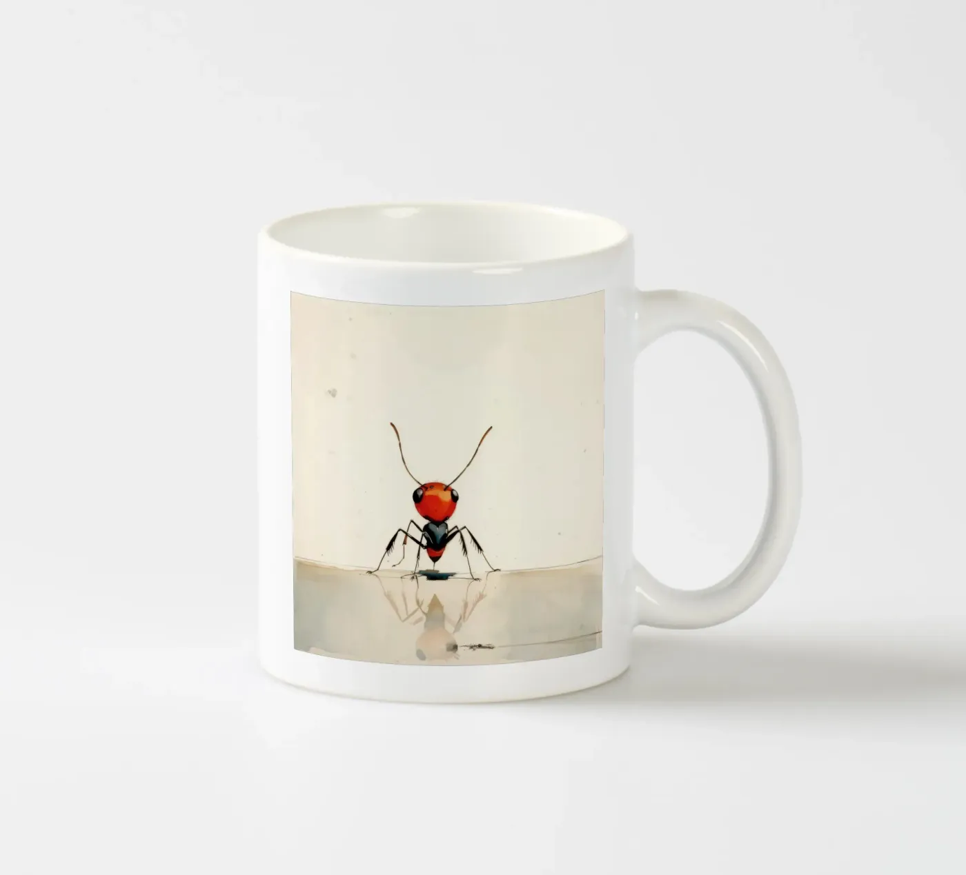 Minimum Ant mug en céramique de Minimal Animal Art