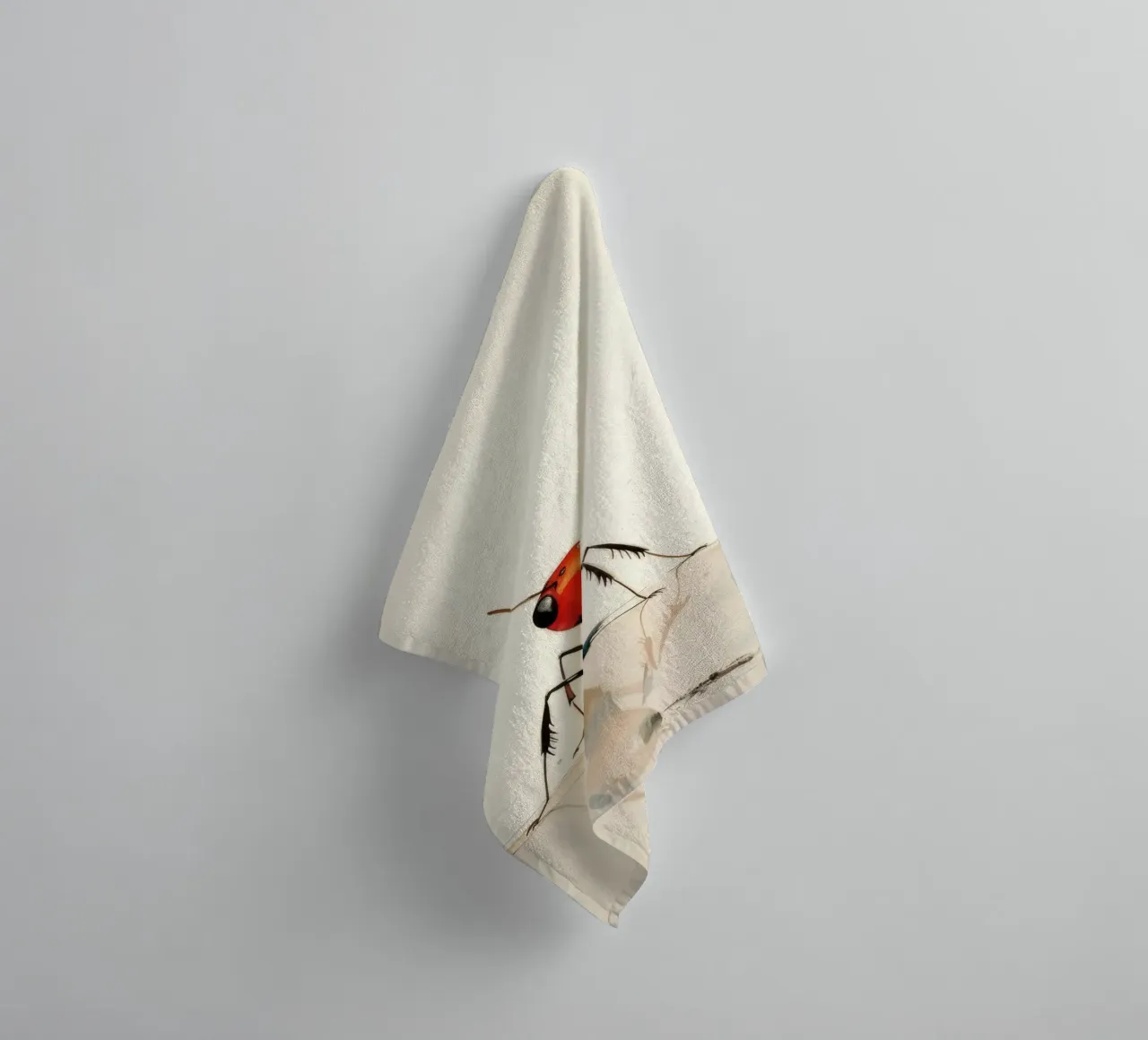 Formica minima 3 asciugamano da bagno da Minimal Animal Art