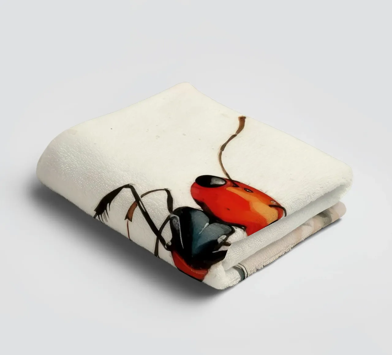 Formica minima 3 asciugamano da bagno da Minimal Animal Art