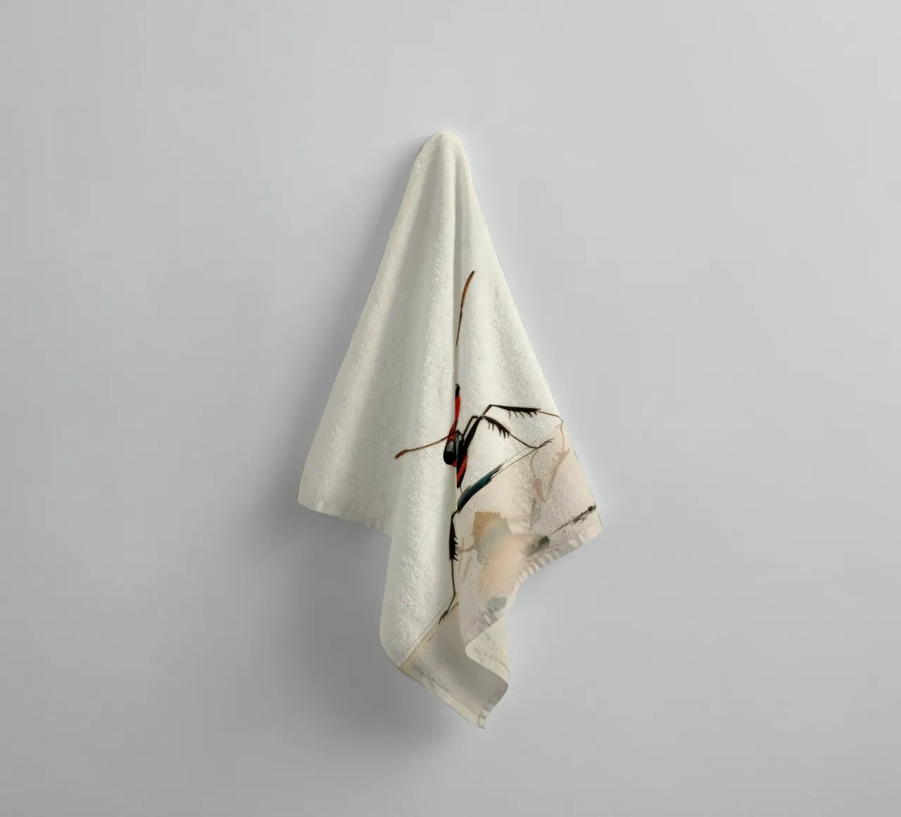 Minimaal Ant badhanddoek van Minimal Animal Art