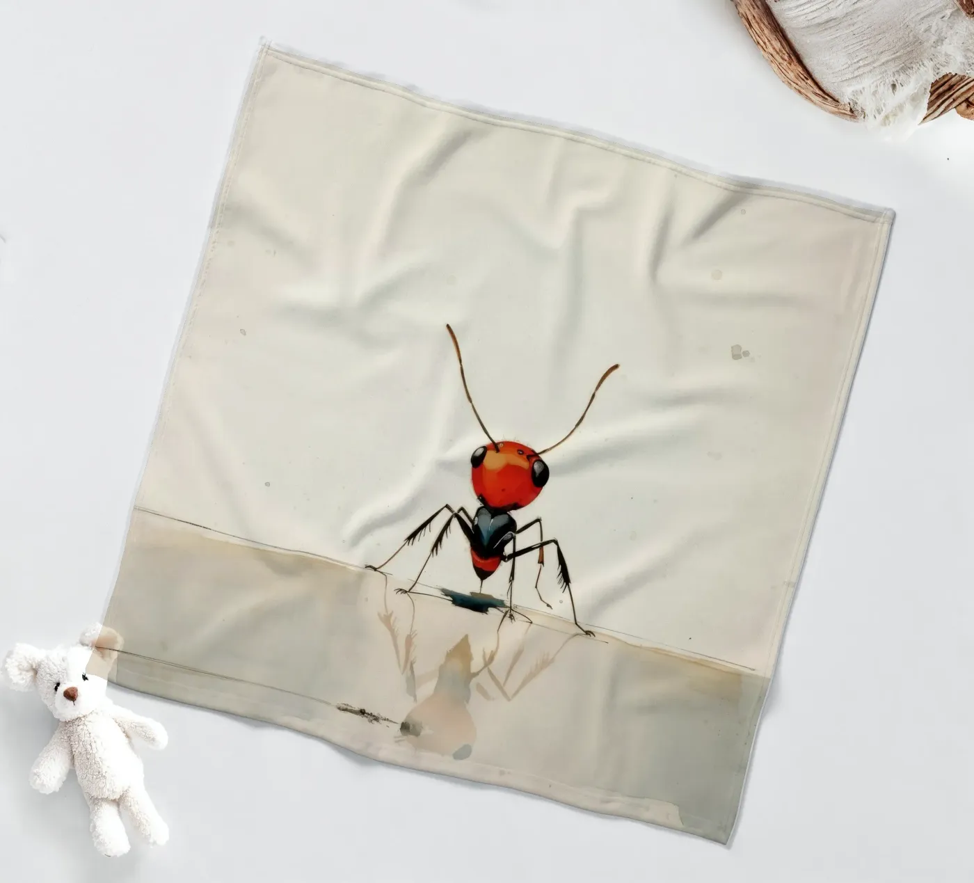 Minimal Ant Fleecedecke von Minimal Animal Art