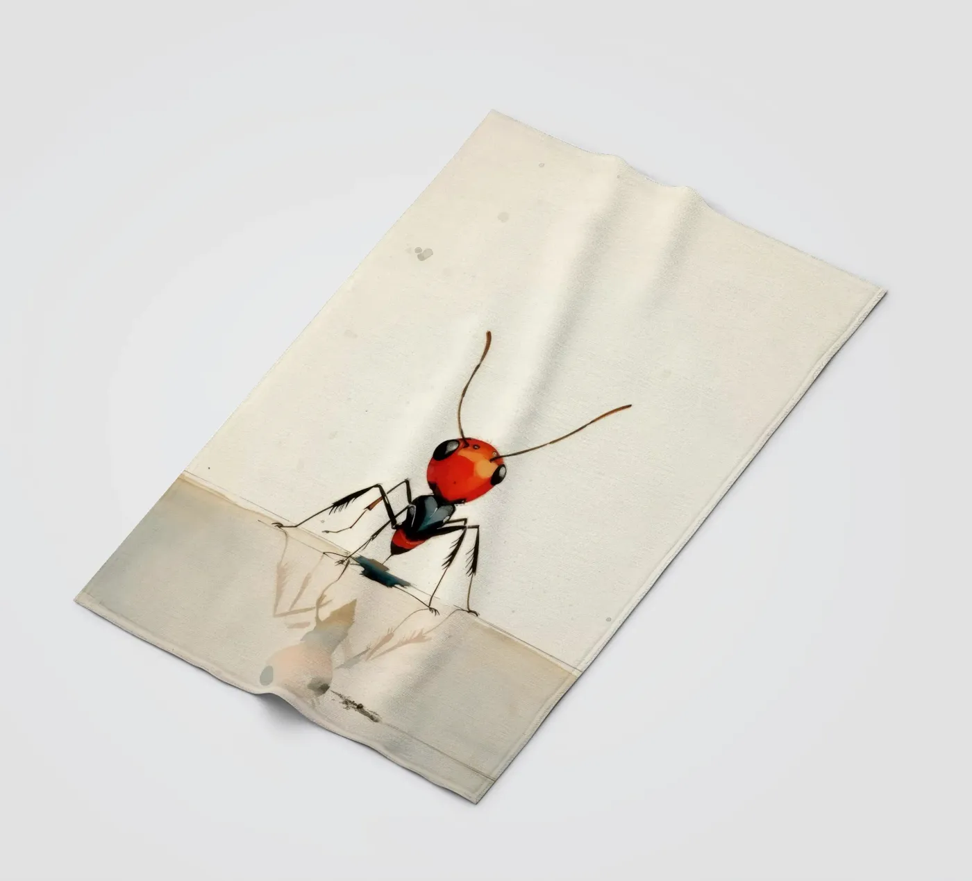 Minimal Ant Fleecedecke von Minimal Animal Art