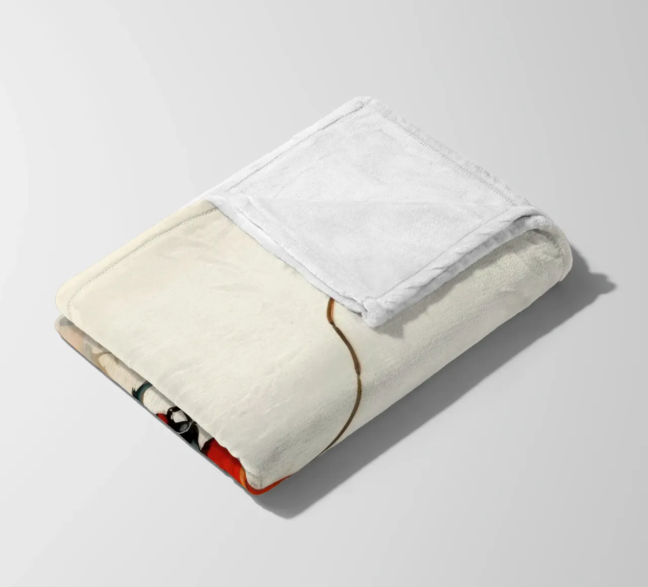 Minimal Ant Fleecedecke von Minimal Animal Art