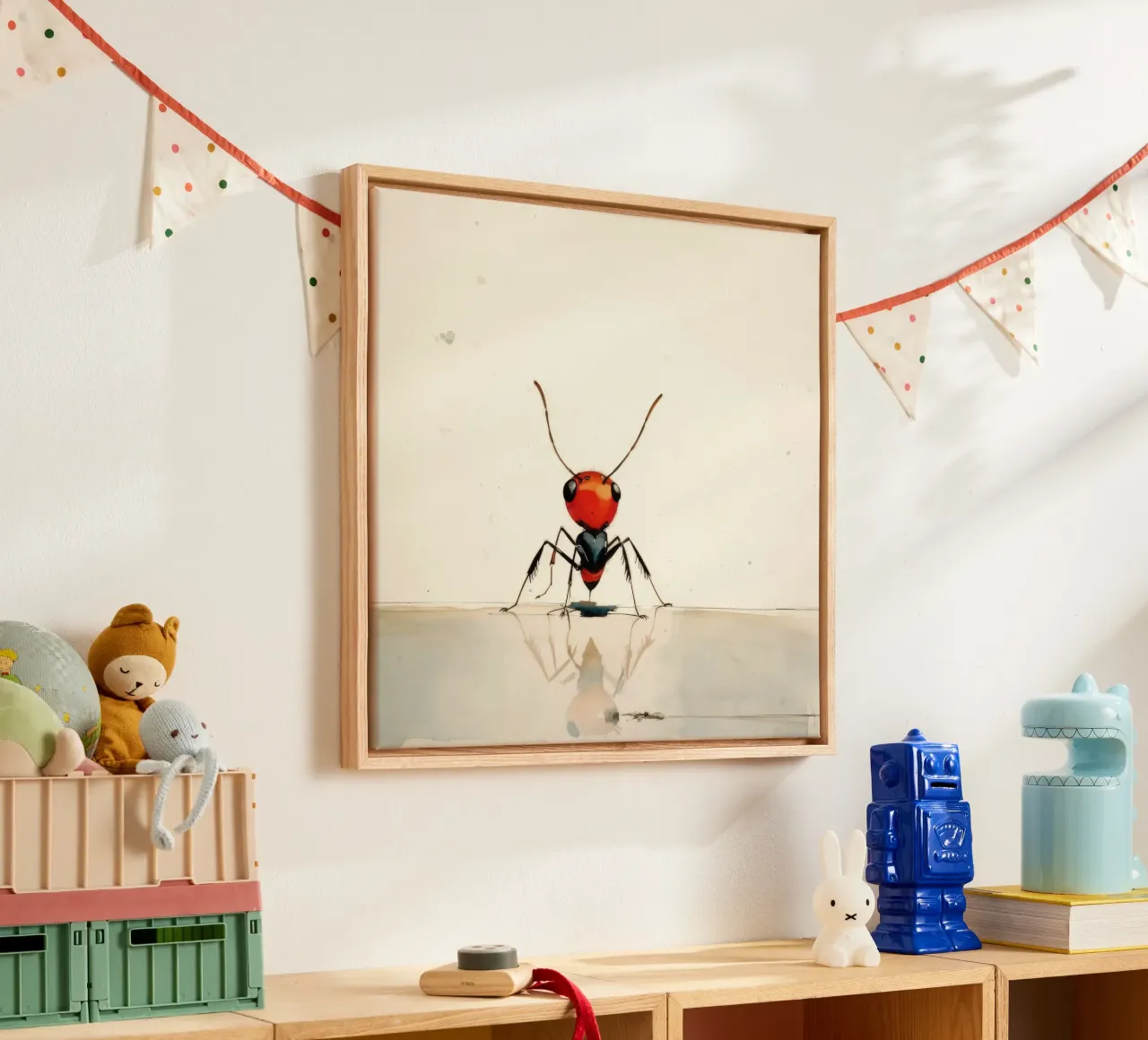 Minimo Ant tela da Minimal Animal Art