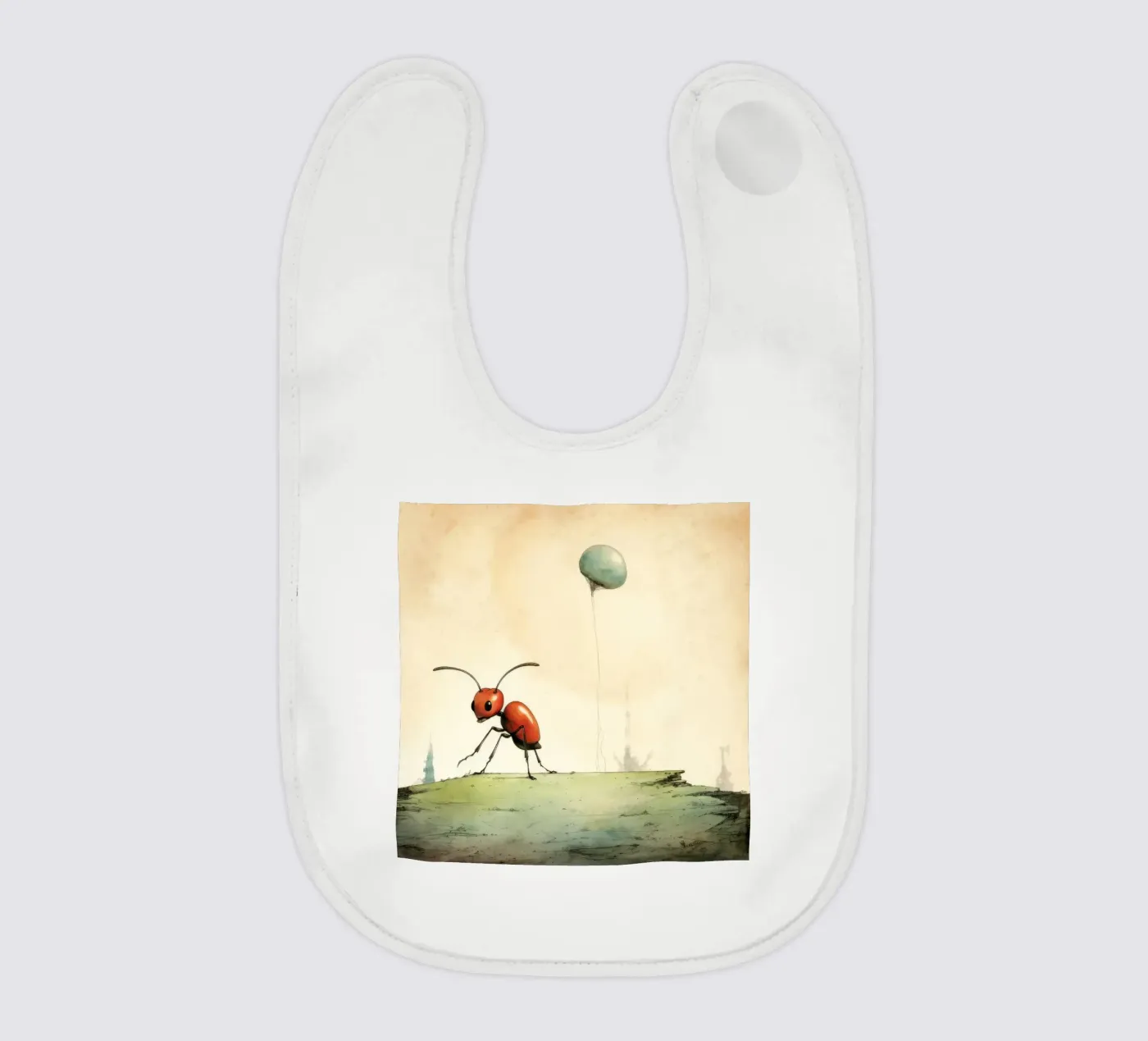 Minimum Ant Babylätzchen von Minimal Animal Art