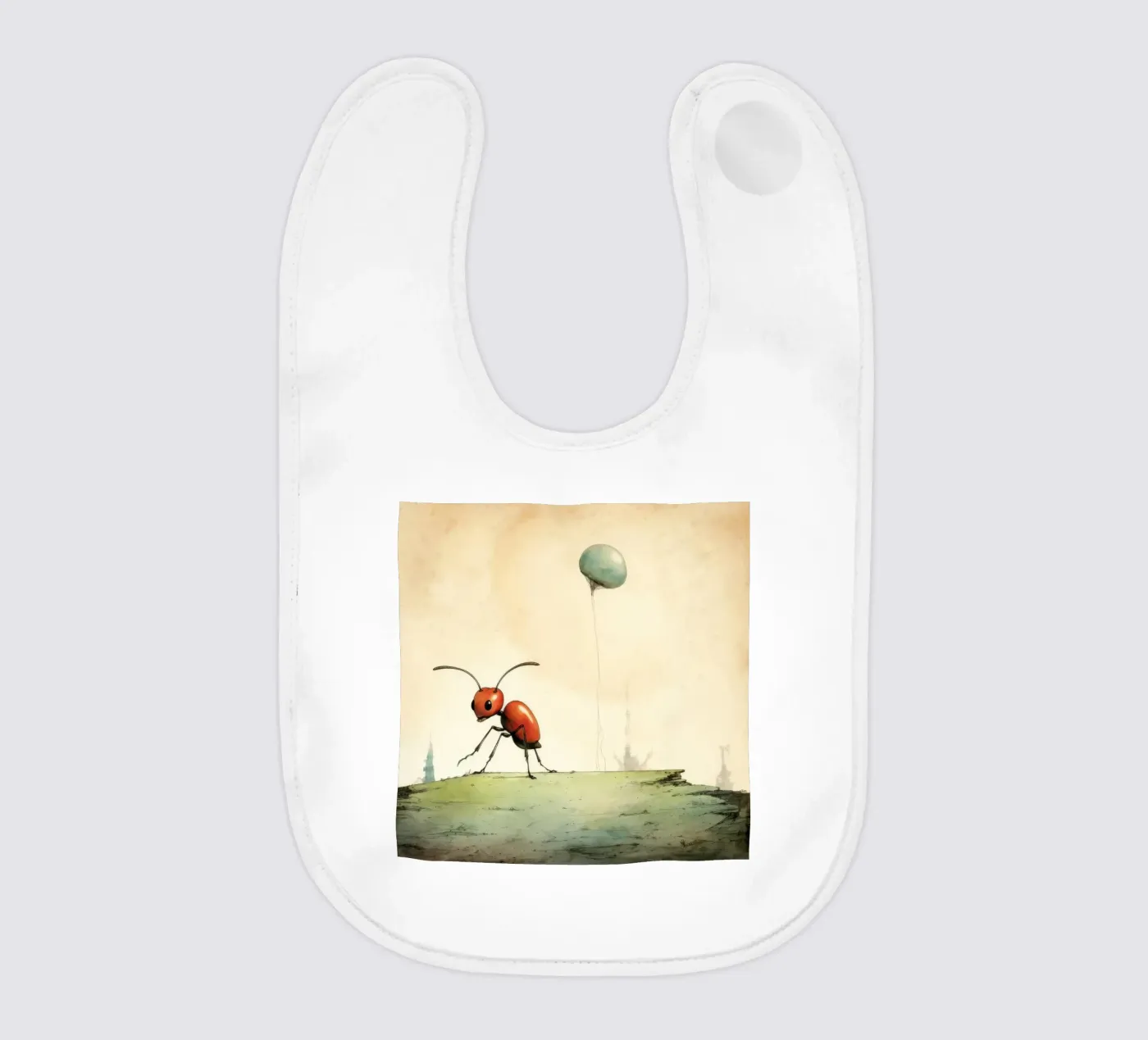 Minimum Ant Babylätzchen von Minimal Animal Art