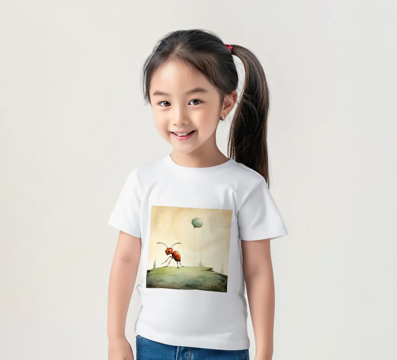 Minimum Ant t-shirt bambini da Minimal Animal Art