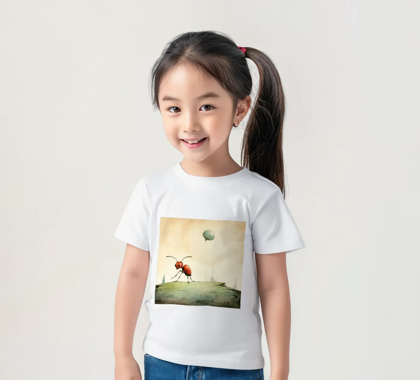 Minimal Ant Kinder T-Shirt von Minimal Animal Art