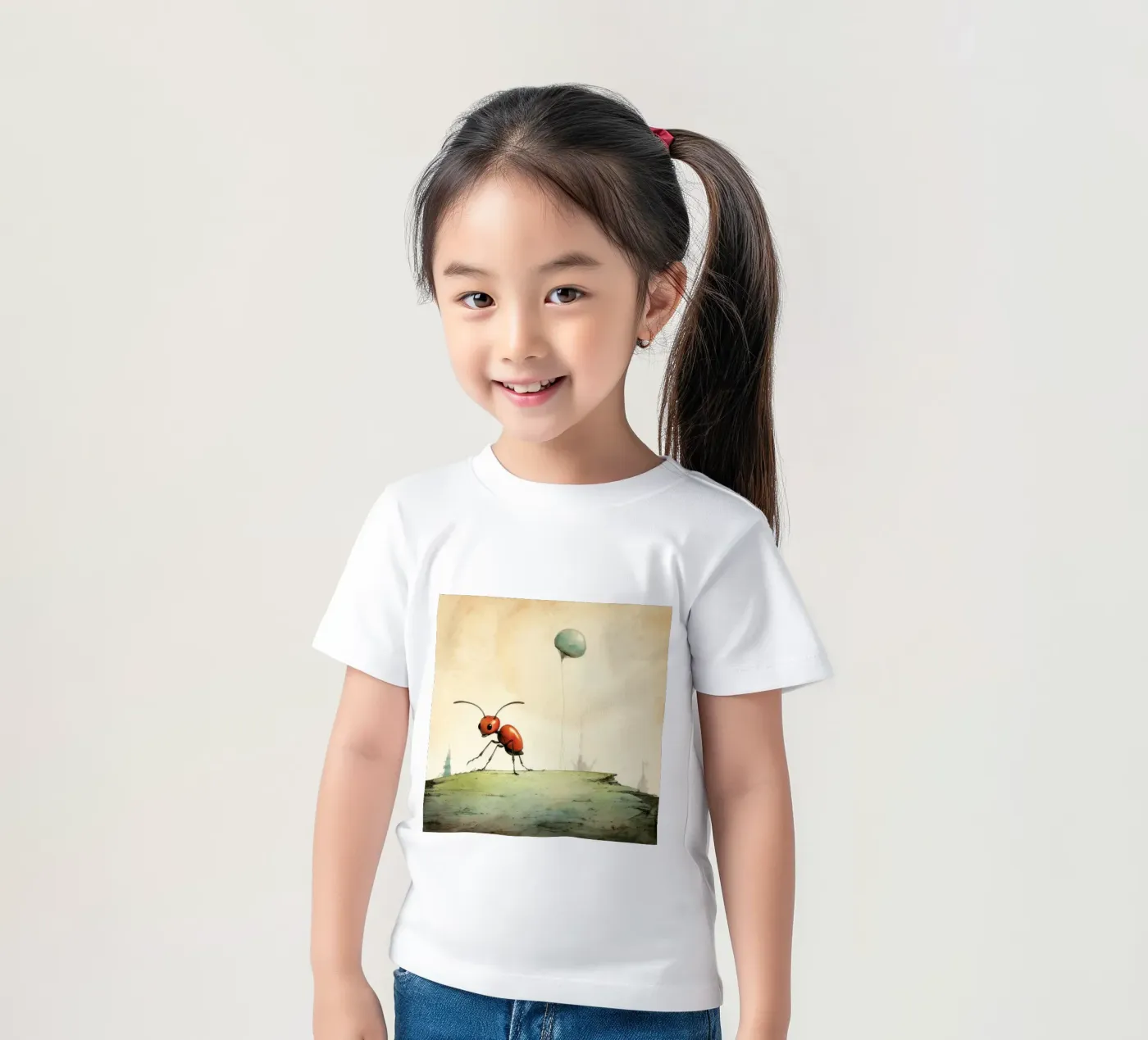 Minimal Ant Kinder T-Shirt von Minimal Animal Art