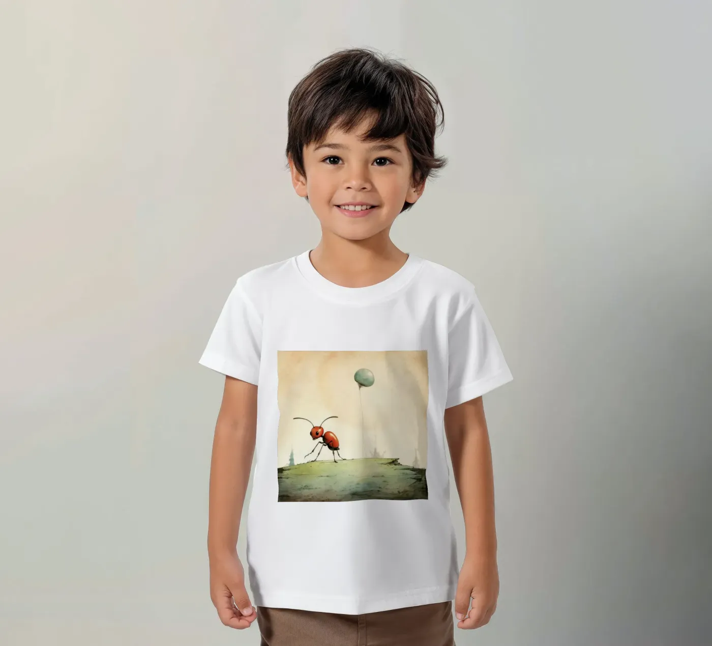 Minimal Ant Kinder T-Shirt von Minimal Animal Art