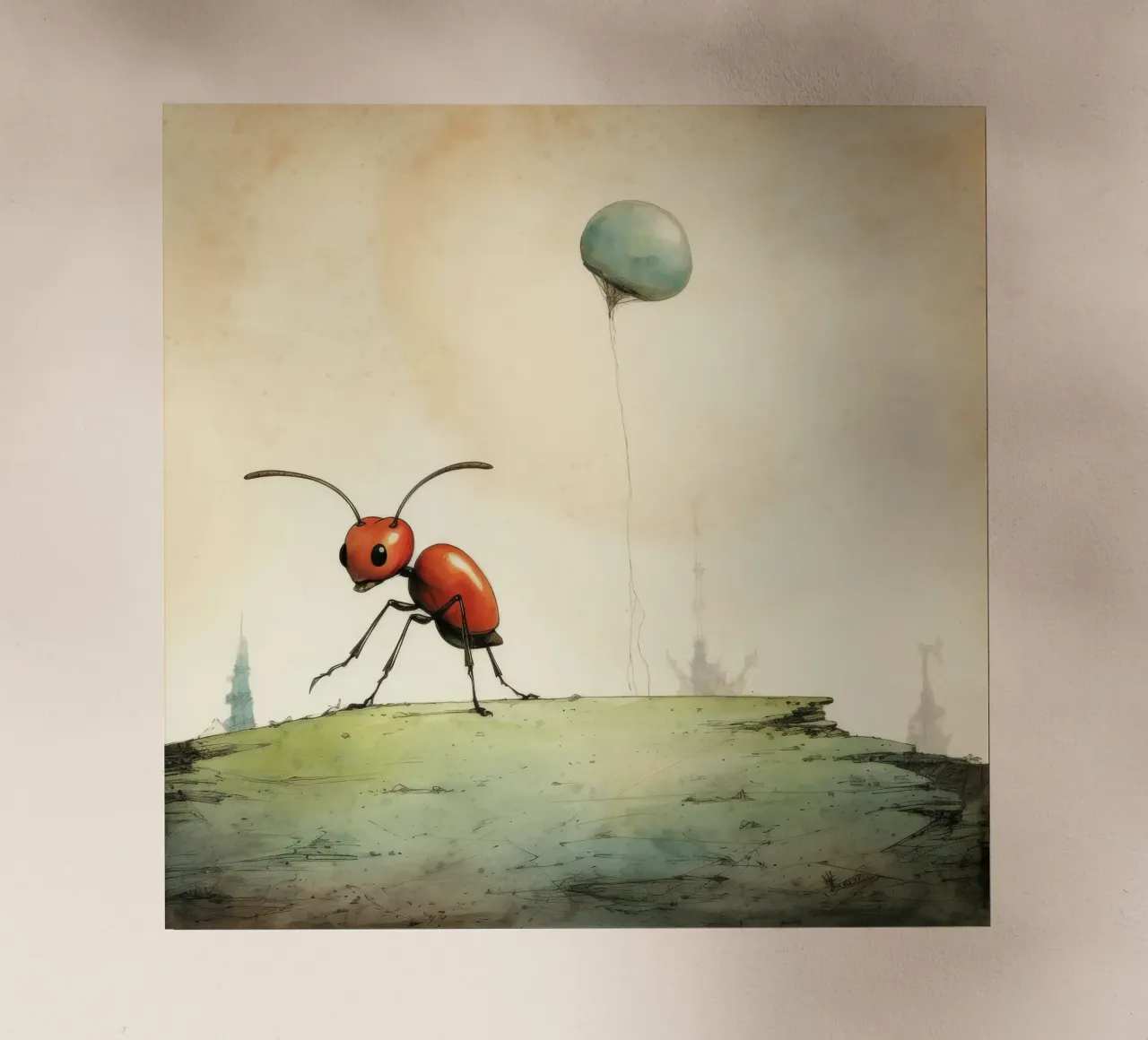 Minimum Ant pellicola backlit da Minimal Animal Art