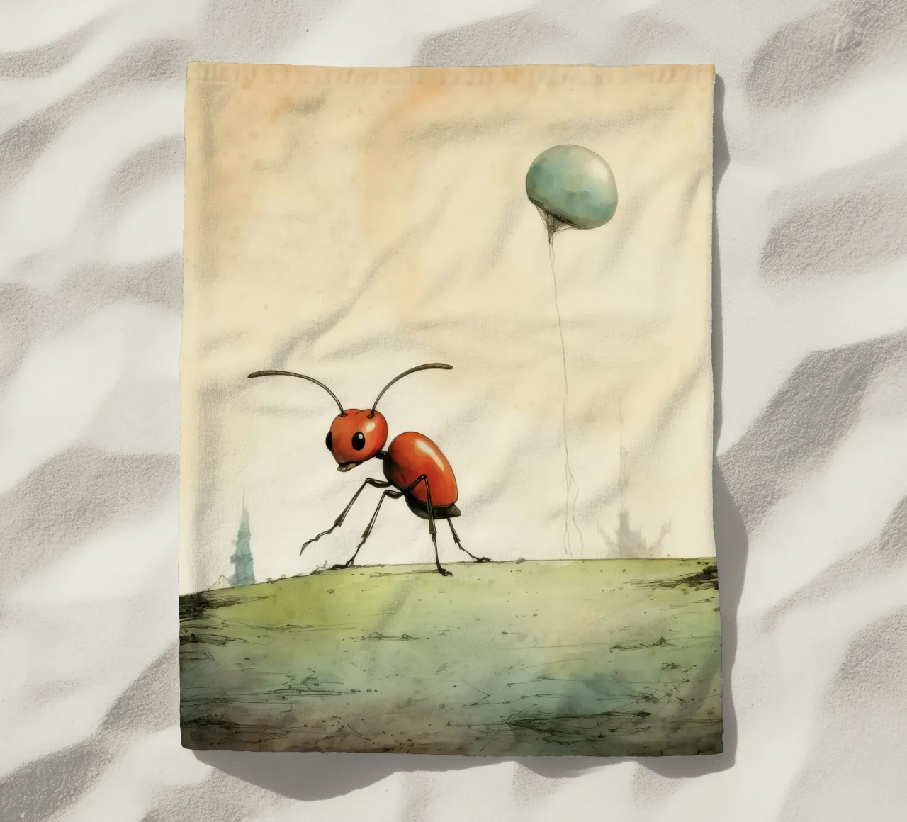 Minimo Ant telo mare da Minimal Animal Art