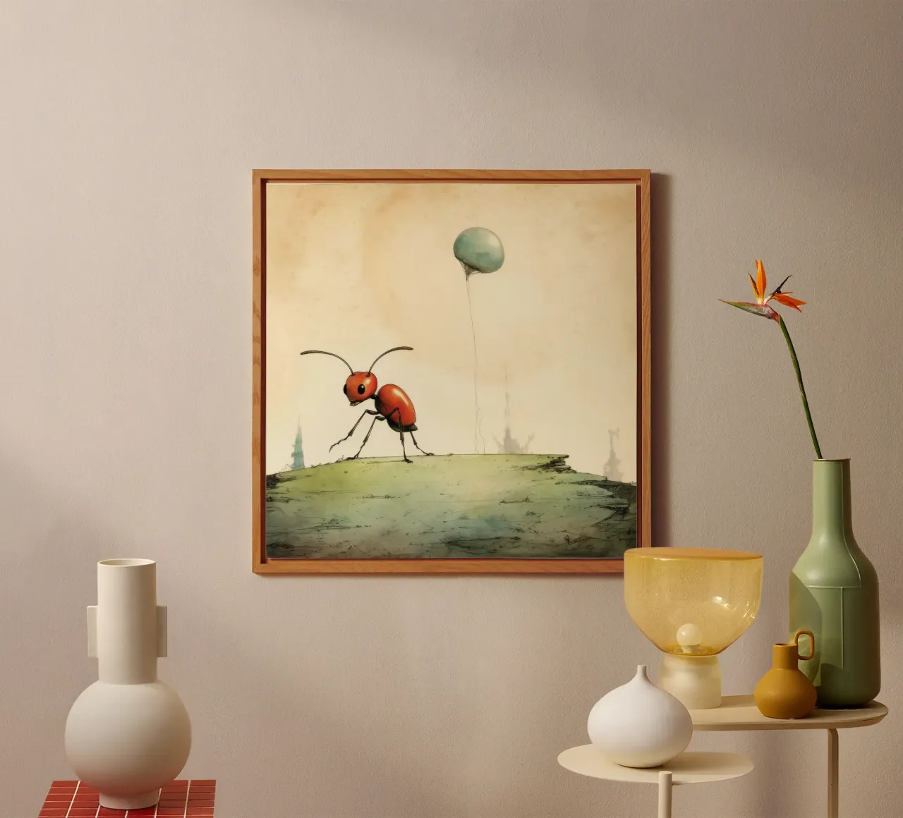 Minimum Ant forex plate by Minimal Animal Art