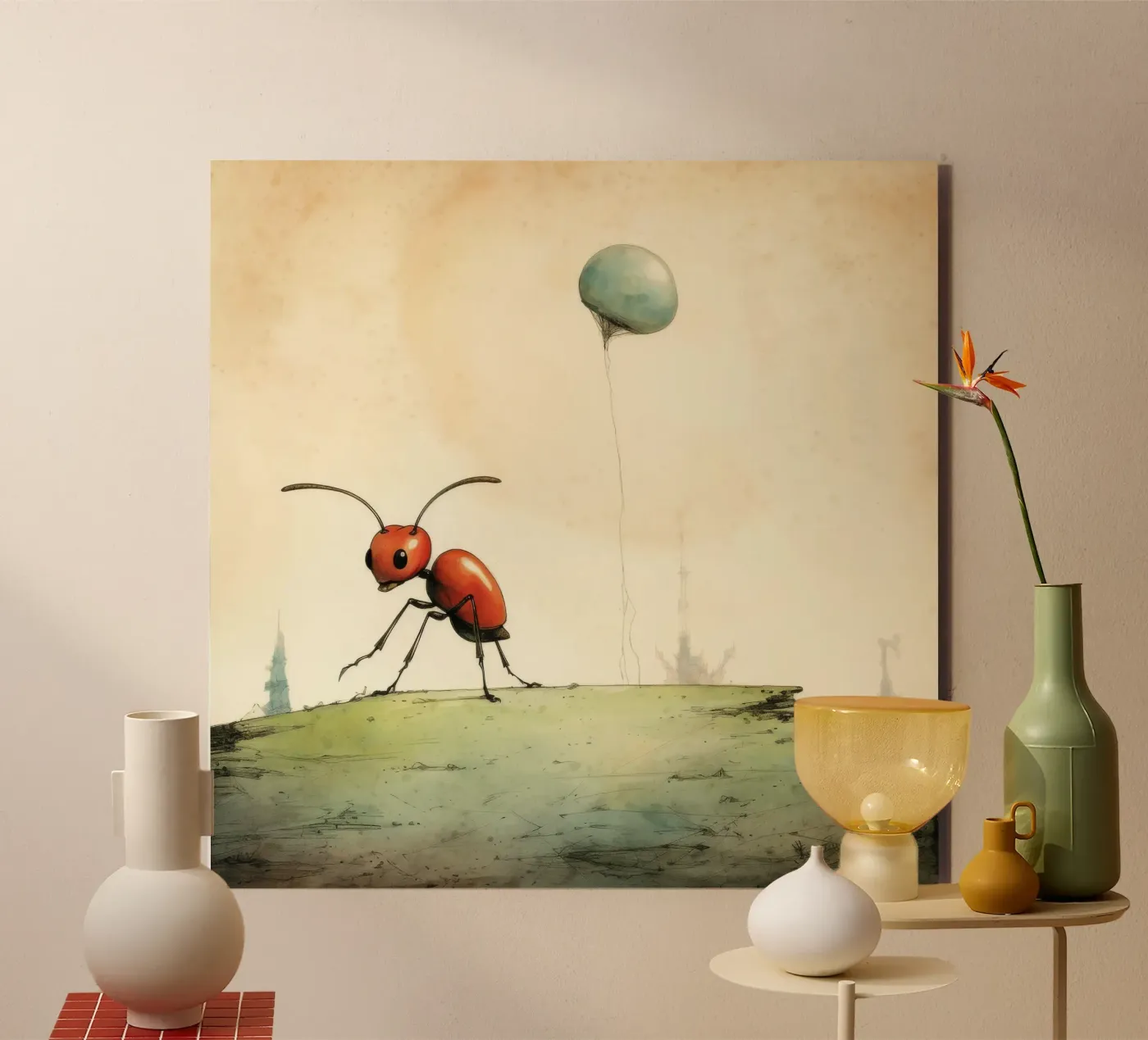 Minimum Ant panneau forex de Minimal Animal Art