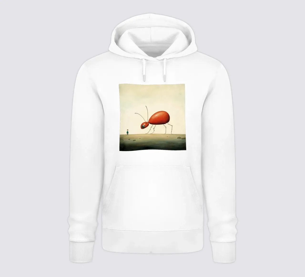 Minimum Ameise 1 Hoodie von Minimal Animal Art