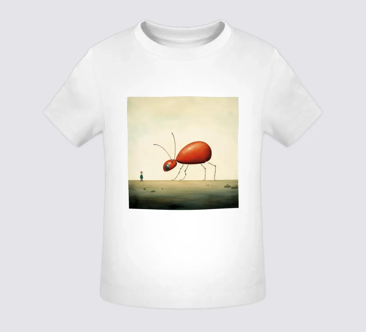 Minimo Ant 1 maglietta neonato da Minimal Animal Art