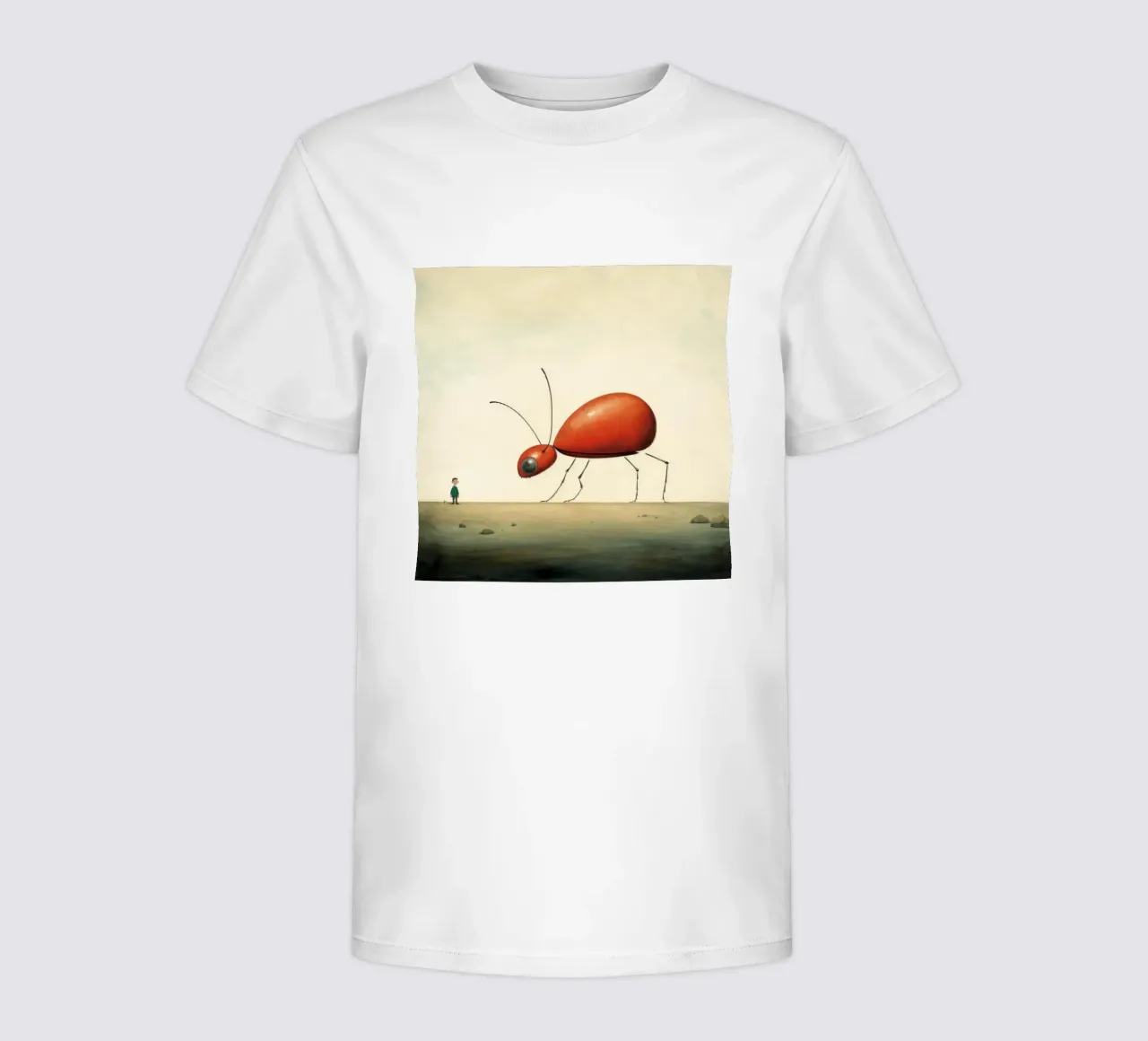 Minimum Ant t-shirt bambini da Minimal Animal Art