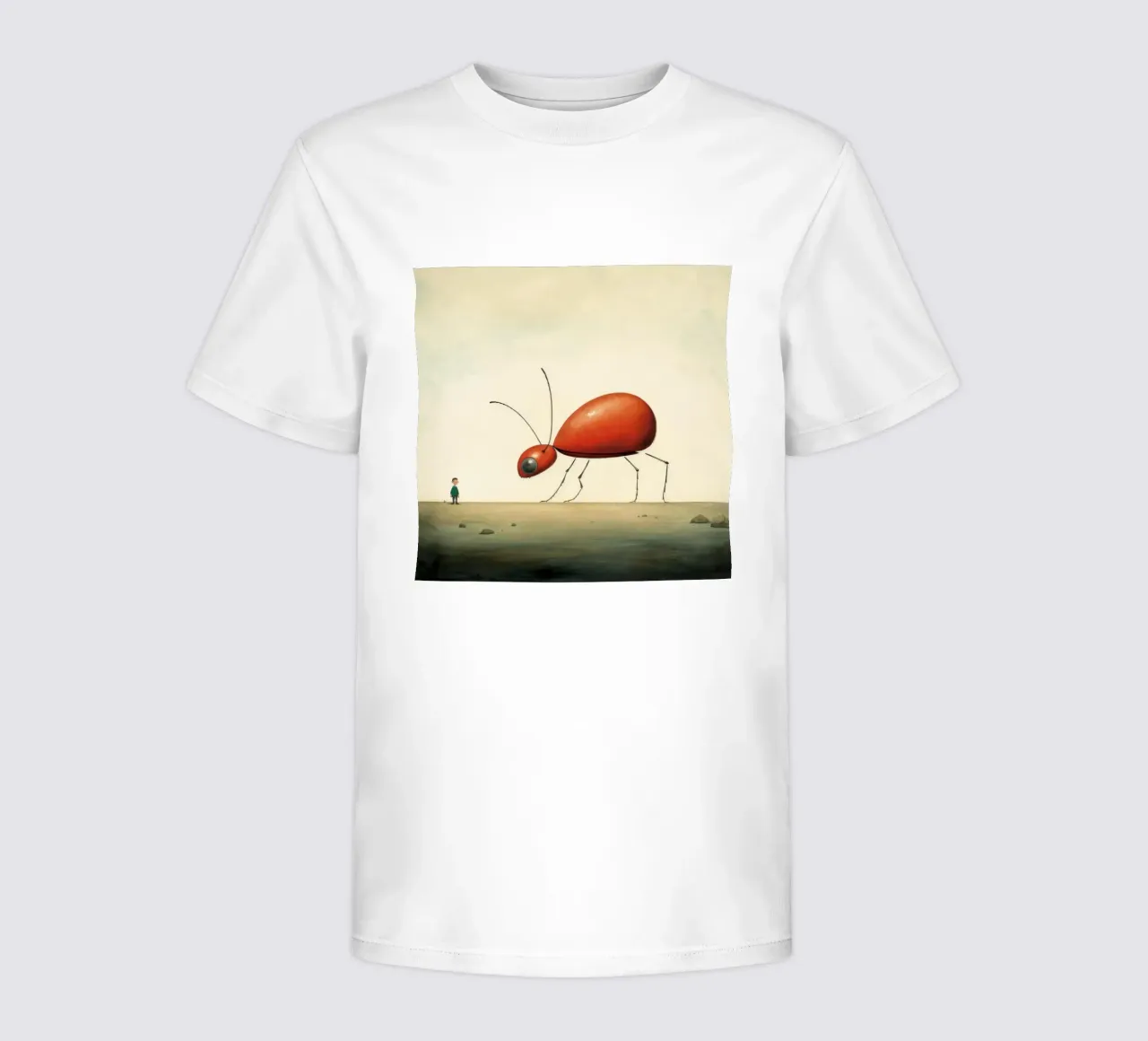Minimum Ant t-shirt bambini da Minimal Animal Art