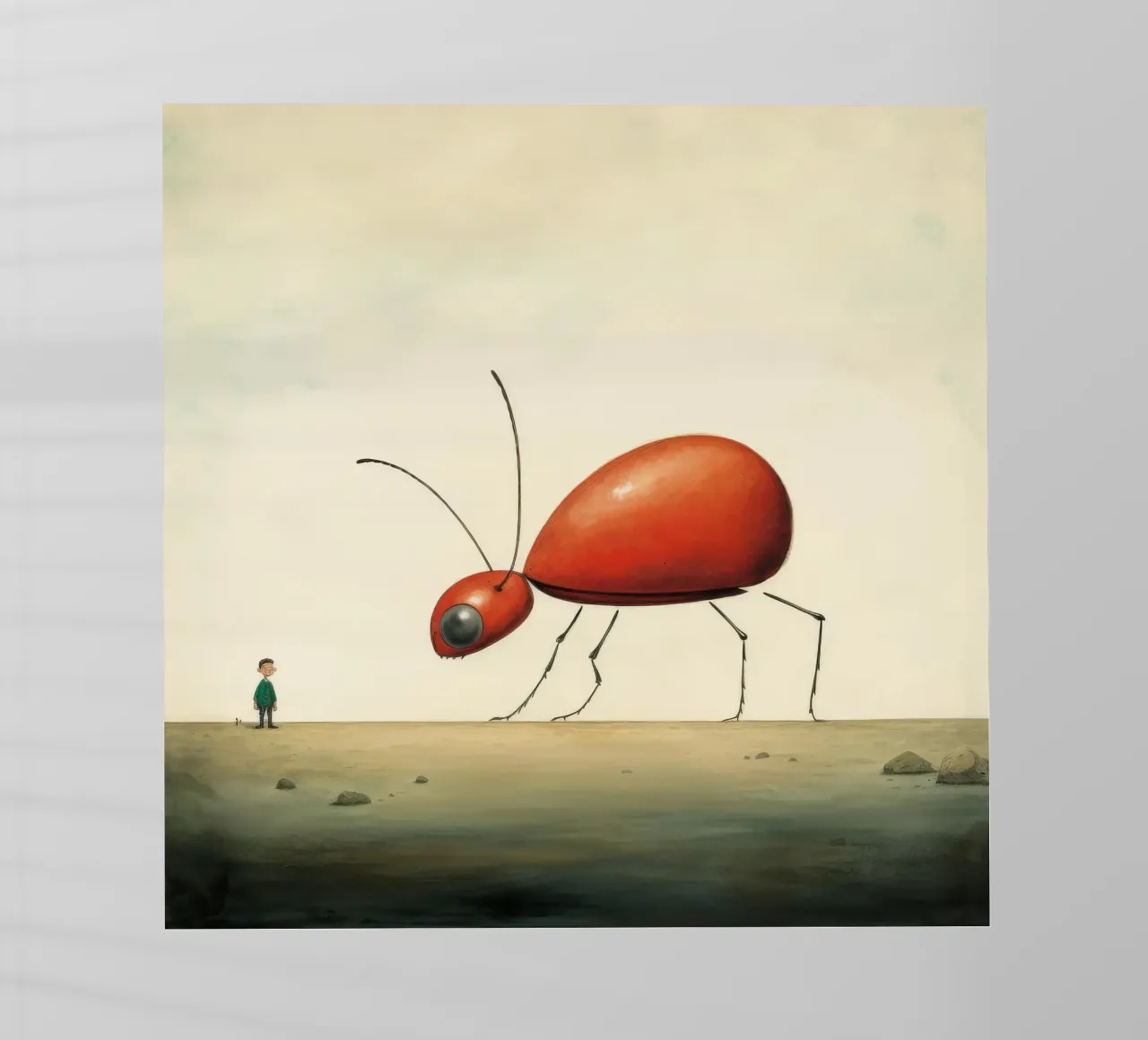 Minimo Ant 1 pellicola backlit da Minimal Animal Art