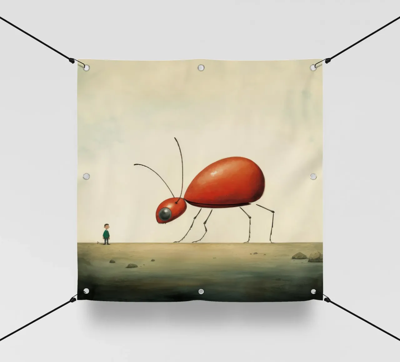 Minimo Ant 1 telo in pvc da Minimal Animal Art