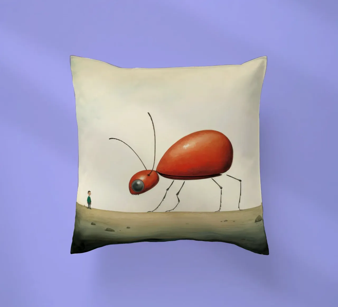 Minimo Ant 1 cuscino da Minimal Animal Art