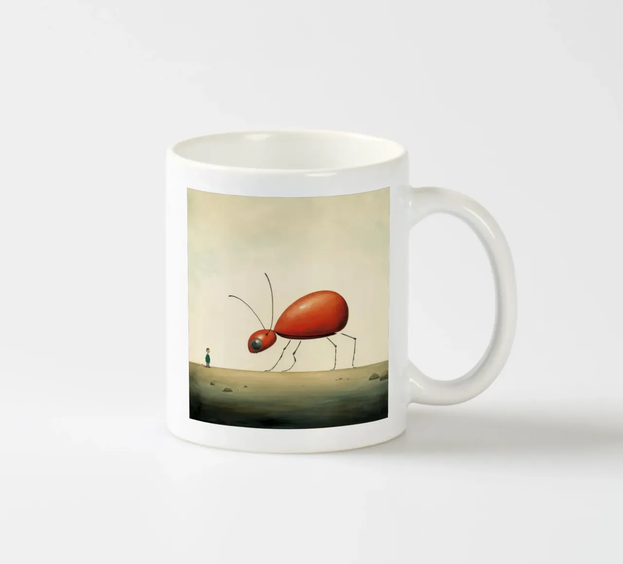 Minimo Ant 1 tazza in ceramica da Minimal Animal Art