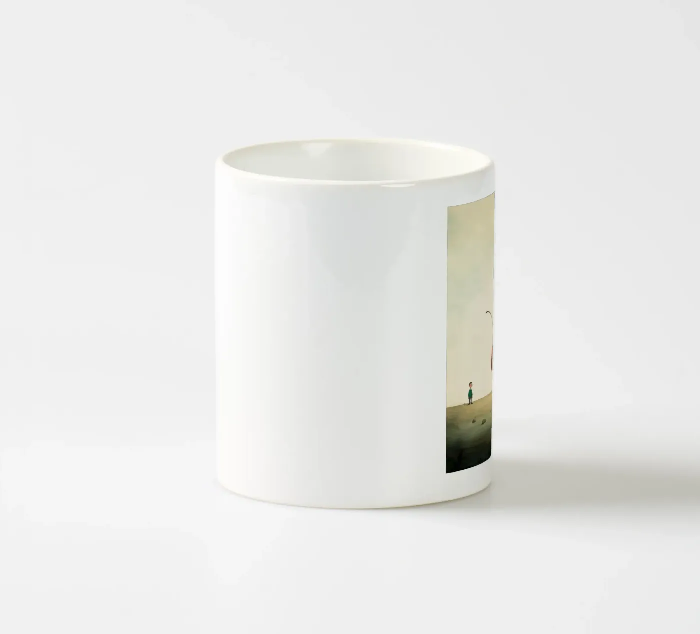 Minimum Ant ceramic mug by Minimal Animal Art
